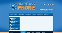 Desktop Screenshot of brokeassphone.com